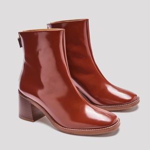 MIISTA Cybil Red Leather Florentique Boots